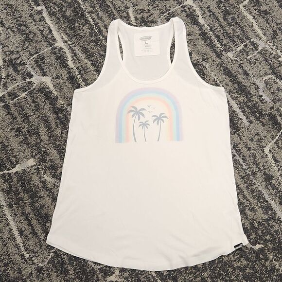 Cariloha Bamboo Hawaii Tank Top L NWOT - Picture 1 of 4